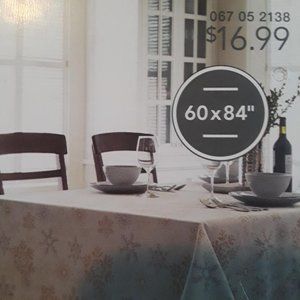 60 x 84 Holiday Tablecloth
